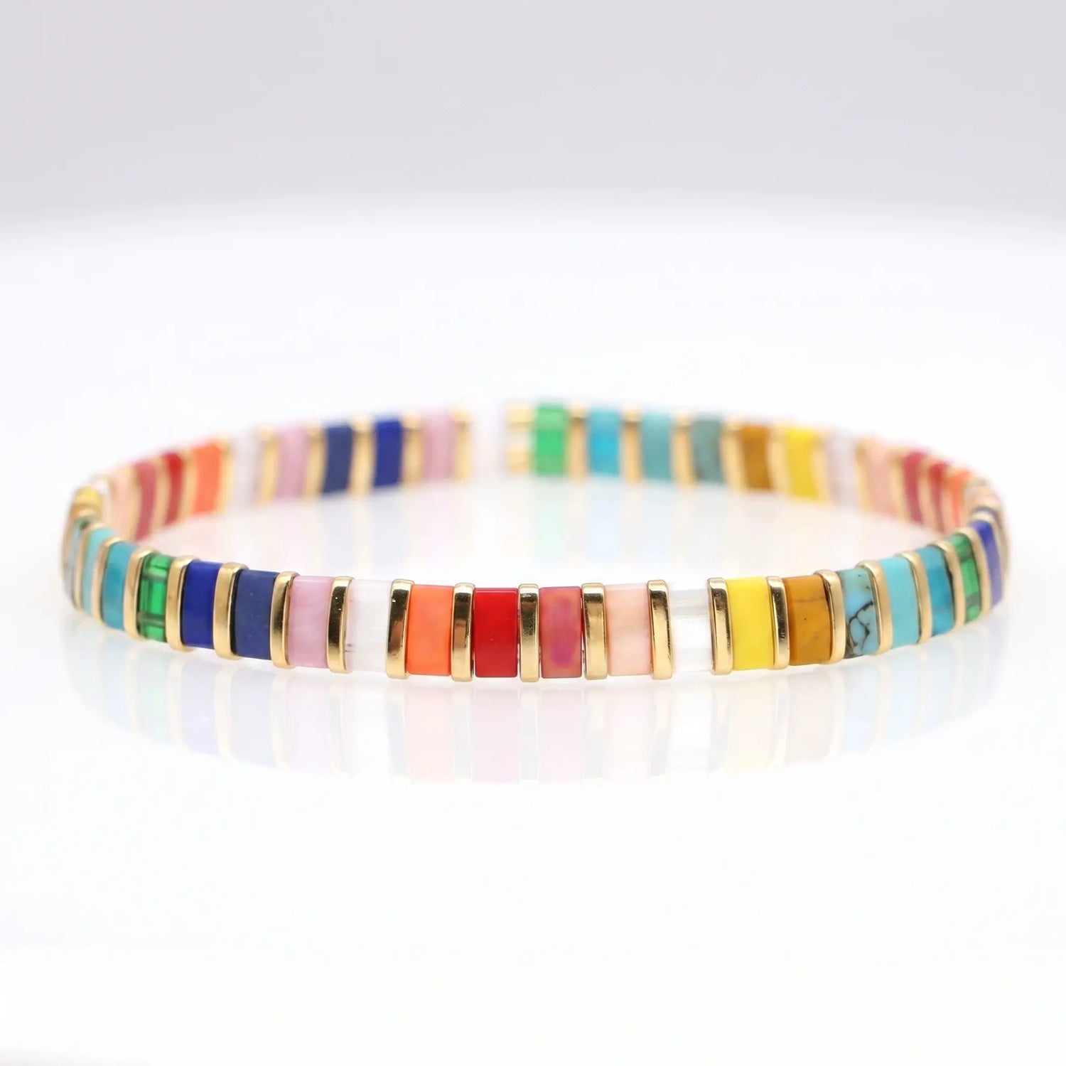 Bracciale Hanazono – Giardino Fiorito Multicolore